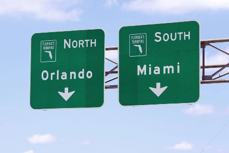 Transfert entre Orlando et Miami avec chauffeur francophone